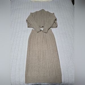 Banana Republic Elegant Tan Knit Set